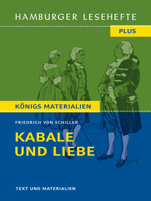 cover image of Kabale und Liebe von Friedrich Schiller (Textausgabe)